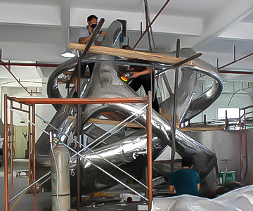 Large Mirror Sculpture